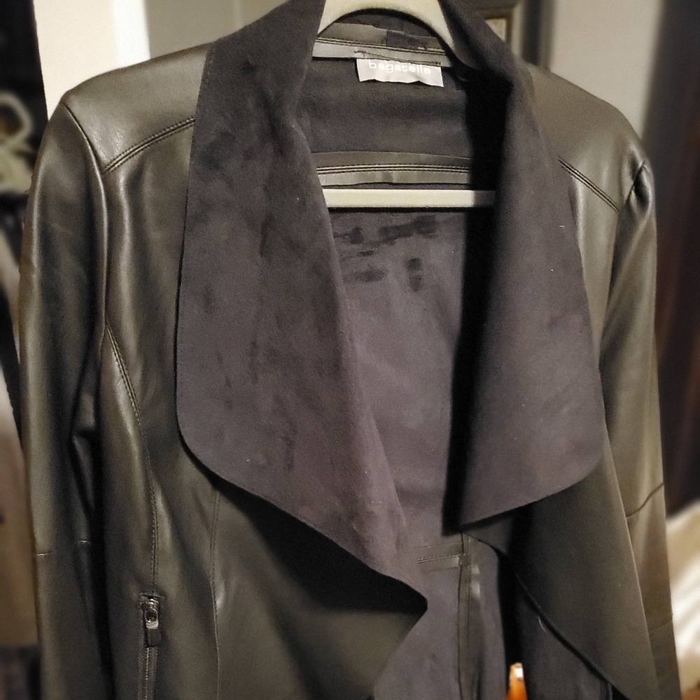 Bagatelle faux leather jacket